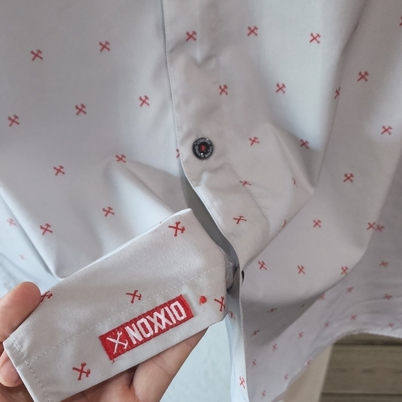 Dixxon The Finney Flannel 4x Hammer Wrench Button Down Short Sleeve Pocket - Picture 6 of 8